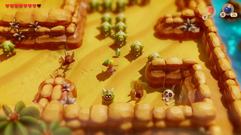 行動パターンが異なる魔物や障害物に囲まれる場面も。所持している武器やアイテムなどを駆使して、ピンチを乗り切ろう！