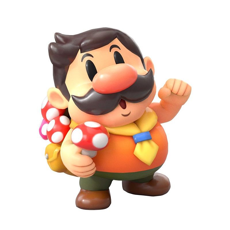 マリンとともに暮らしているおっちょこちょいで食いしん坊なキャラクター