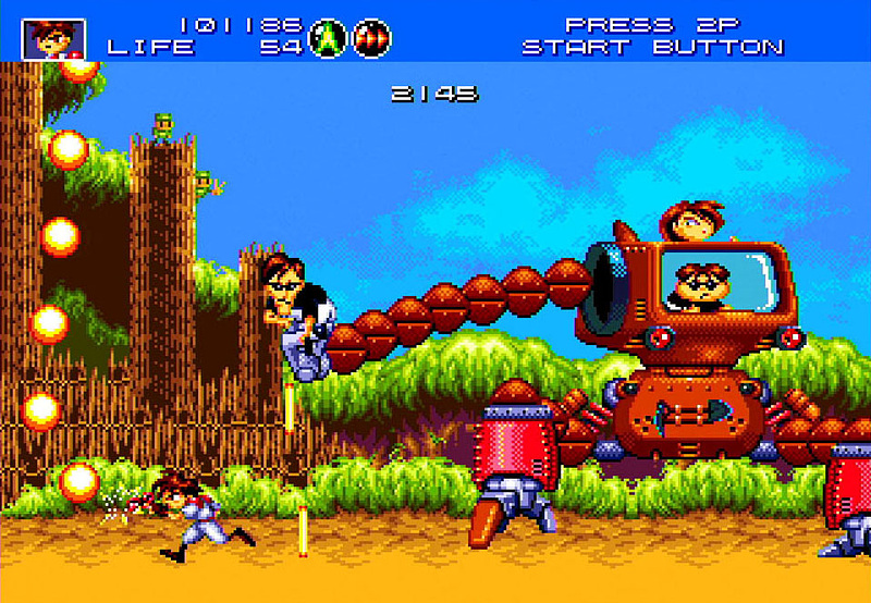 大きなキャラクターがぐりぐり動く。賑やかな画面など、ハードの限界の枠を広げた高い技術力を実感させられた