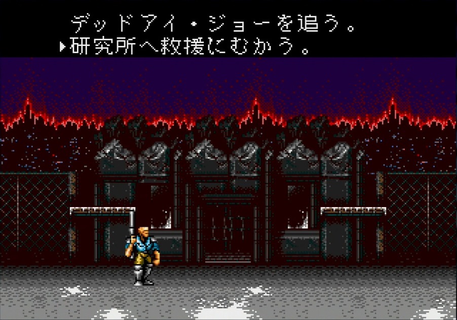 会話中に発生する選択肢の選び方によって次のステージが分岐し、戦い方もストーリーも大きく変化する。