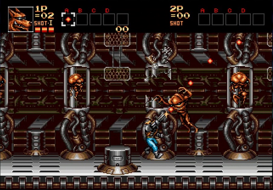 個性的なデザインのメカや生物兵器が多数出現。かっこよさと不気味さとが入り交じった、独特の世界観を創出するビジュアルも見どころ満載だ。