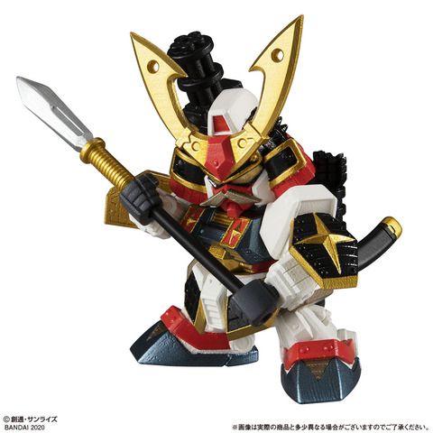 百戦錬磨の武者、堂々参上！ 「ガシャポン戦士f EX」に「将頑駄無」が