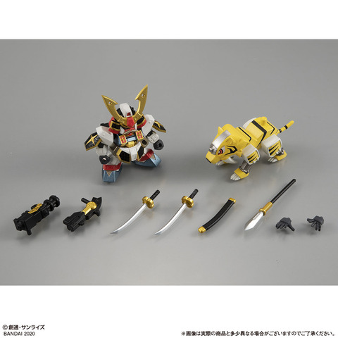 百戦錬磨の武者、堂々参上！ 「ガシャポン戦士f EX」に「将頑駄無」が