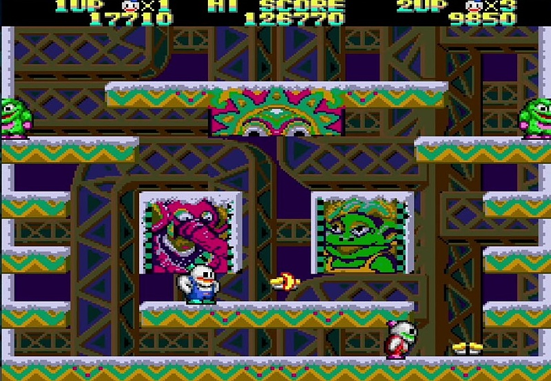 敵が落とす「寿司」はいくつかバリエーションがある