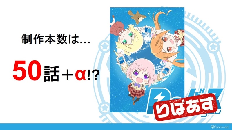 りばあすの制作本数はなんと50話＋αだ