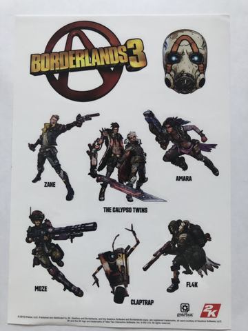 ボーダーランズ3」、クラップトラップ・ミニフィギュアが抽選で当たる