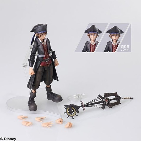 ANYCCS - BRING ARTS(ブリングアーツ) ソラ パイレーツ・オブ・カリビアン ver. KINGDOM HEARTS III(キングダム ハーツ3) 完成品 可動フィギュア スクウェア・エニックス キングダム ハーツ III」より「パイレーツ・オブ・カリビアン
