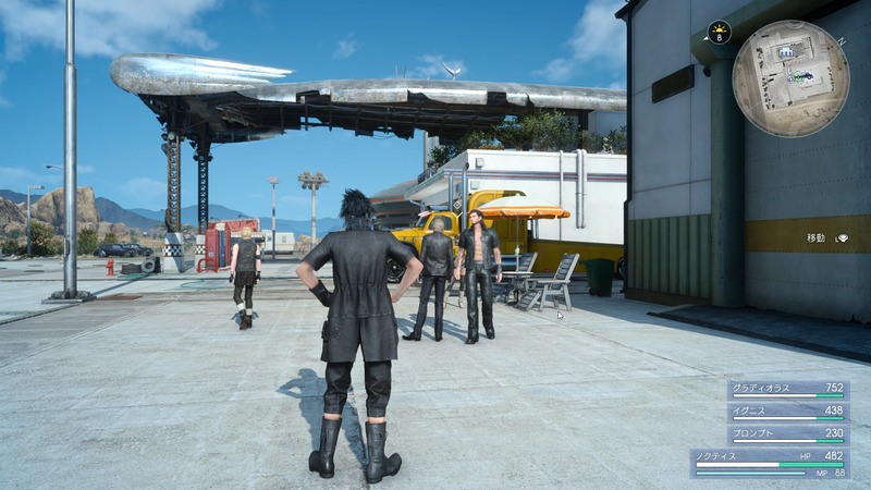 PS4コントローラーを繋いだ状態のWindows版画面。操作感は変わらないが、フレームレートや解像度が上がっている。