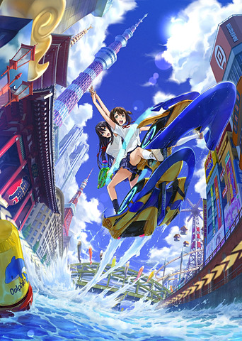PS4「神田川JET GIRLS」発売日が2020年1月16日に決定！ - GAME Watch