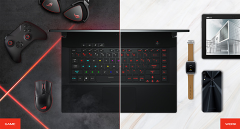 ASUSの薄型高性能ゲーミングノートPC「ROG Zephyrus S GX502GV