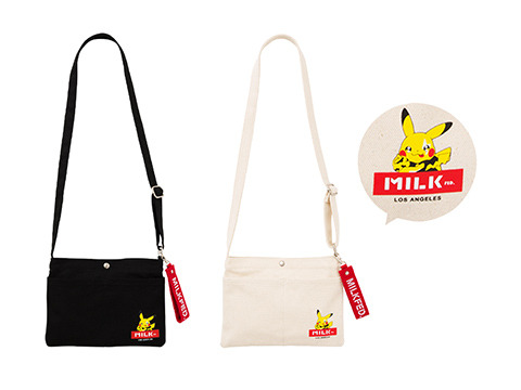 MILKFED サコッシュ ポケモンバンドフェス ピカチュウ/各3,800円
