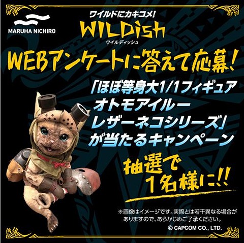 マルハニチロの冷凍食品「WILDishシリーズ」に「MHW：アイスボーン」の