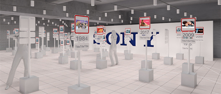 ソニー・ピクチャーズ映画相関図イメージ図