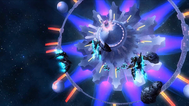 占拠されたマザーシップへとA.I.Sの部隊が強襲を仕掛ける。対するフォトナーの迎撃は、シバたったひとりだった