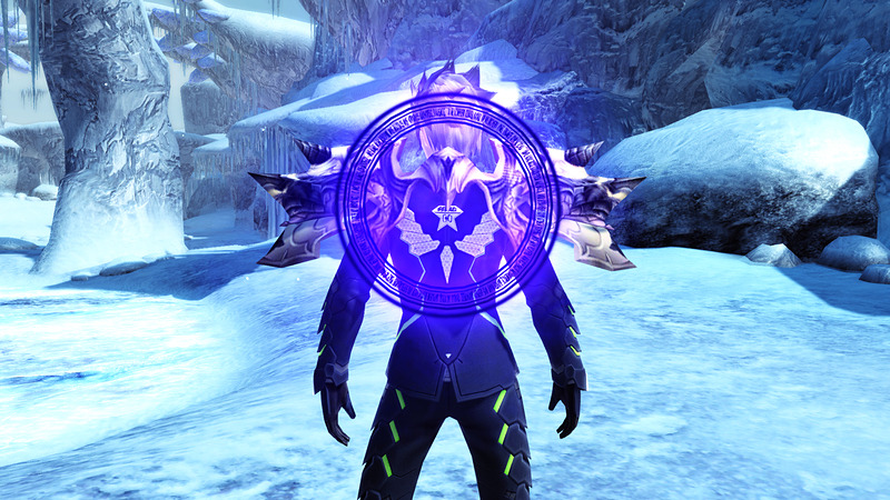 背部ユニット。刺々しい装飾を持つ。打射法撃、炎、闇属性の耐性と各種攻撃、防御を上昇させる