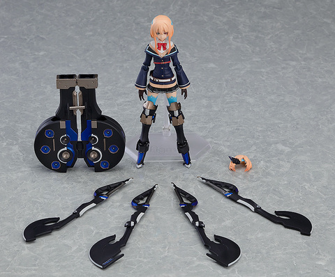 ゴツい武装と女子高生のギャップ！ 重兵装型女子高生「figma 参」登場