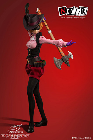 ペルソナ5」より、怪盗団の御令嬢「ノワール」がシームレスアクション