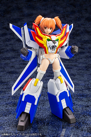 コトブキヤ勇者シリーズプラモデル第1弾、「勇者エクスカイザー