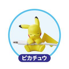 ポケモン」がケーブルの上でウトウト…… 「ポケットモンスター すやすや