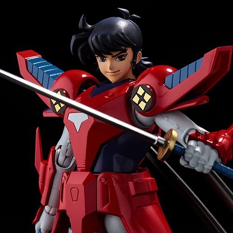 サムライトルーパー　BANDAI 怒火のリョウ アクションフィギュア 鎧伝サムライトルーパー」より烈火のリョウのアクション