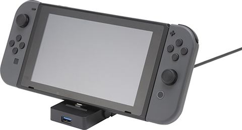 サイバーガジェット、「CYBER・USBポート付きミニ充電スタンド（SWITCH