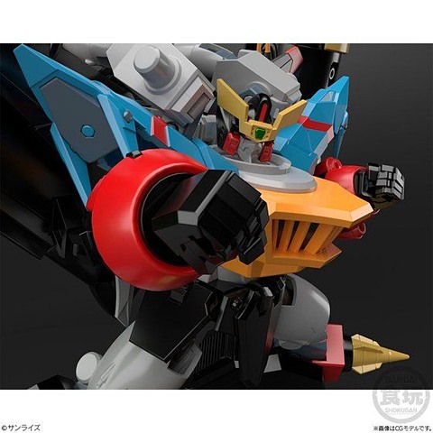 SUPER - (食玩)プレミアムバンダイ限定 スーパーミニプラ ガオガイゴー 勇者王ガオガイガーFINAL プラモデル バンダイ ファイナルフュージョン！ 「スーパーミニプラ」に「勇者王