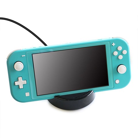 コロンバスサークル、Switch Lite用の「2ポートUSB充電スタンド」を12