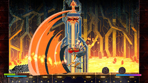 ガレキがガレキを呼ぶ！ 新感覚2DアクションSwitch「GIGA WRECKER ALT