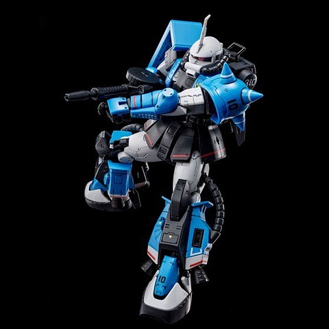 ブルーが輝く専用カラーでプラモデル化！ 「RG 1/144 MS-06R-1A
