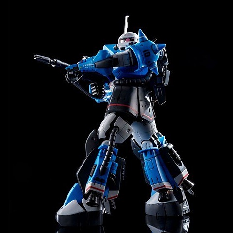 RG 1/144 MS-06R-1A ユーマ・ライトニング専用ザクII ガンダム」ユーマ・ライトニング専用ザクII、ガンプラ化！ “青き