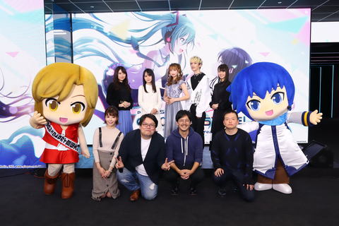 初音ミク ボーカロイド グラフィグ セット プロセカ プロジェクトセカイ Championship 2022 Autumn」のメインビジュアル