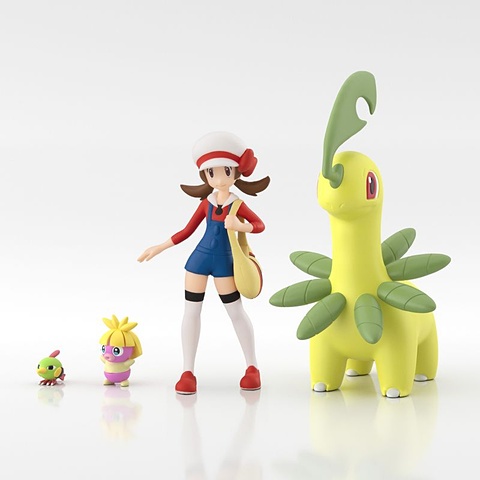 金銀のポケモンとトレーナーたちがフィギュアに！ 食玩シリーズ