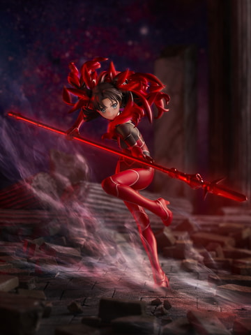 大胆なポージング、メタリックな質感の槍！ 「Fate/EXTRA Last