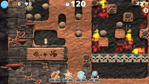 パワーアップして登場！ Switch「バルダーダッシュ：Boulder Dash