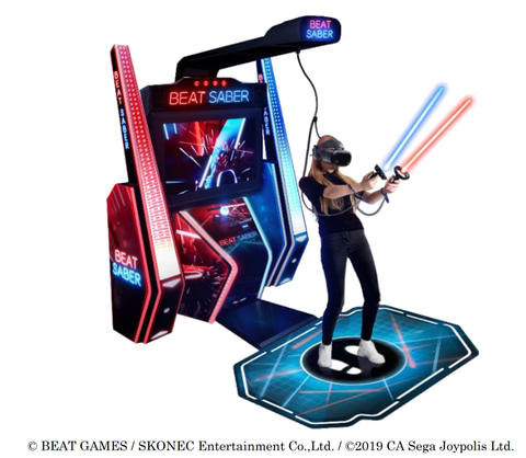 ビートセイバー アーケード」が栃木県の那須ハイランドパークに日本初