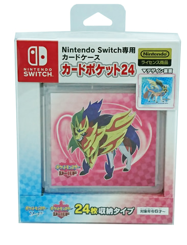 ポケモンがデザインされたSwitch用「スマートポーチ」、ゲームカードを