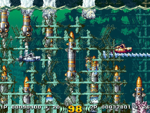 PS4/Switch用「アーケードアーカイブス 海底大戦争」配信決定