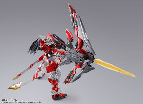 BANDAI - L BUILD ガンダムアストレイ レッドフレーム改 Amazon.co.jp: METAL BUILD ガンダムアストレイ レッドフレーム
