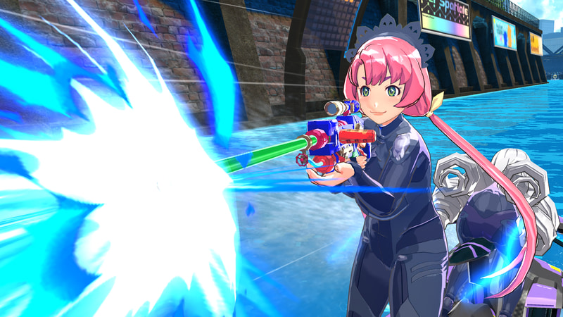 強力なウェポンアイテムを拾って使用する