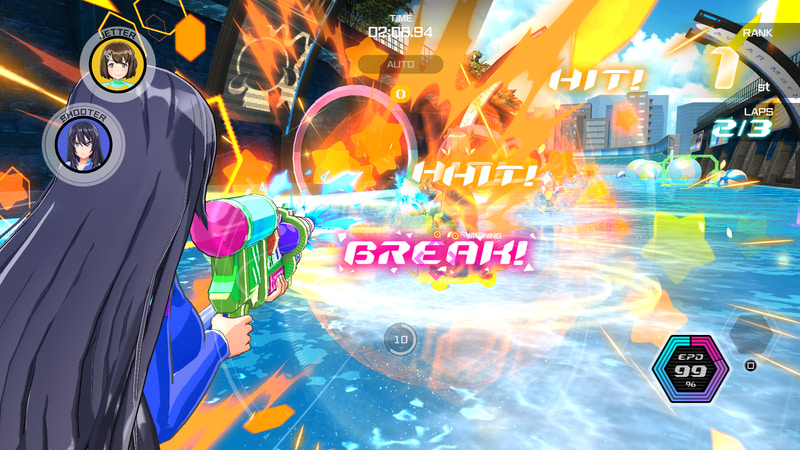 強力なウェポンアイテムを拾って使用する