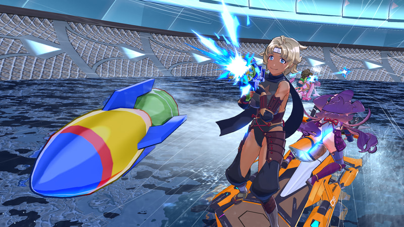 強力なウェポンアイテムを拾って使用する