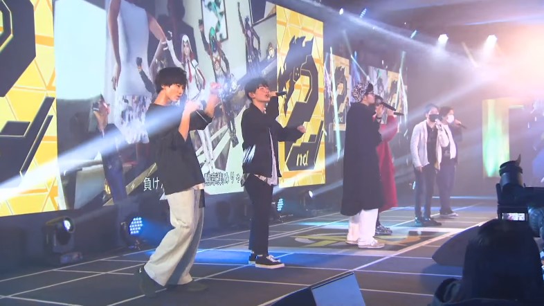 試合の合間にはライブやスペシャルコーナーなども行なわれた