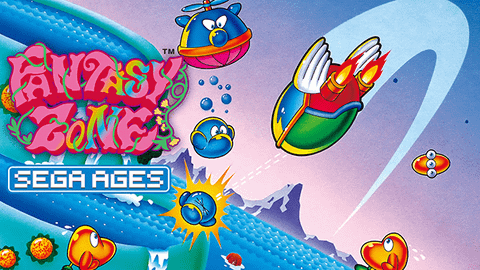 横スクロールSTG、Switch「SEGA AGES ファンタジーゾーン」本日発売