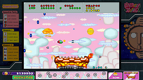 横スクロールSTG、Switch「SEGA AGES ファンタジーゾーン」本日発売