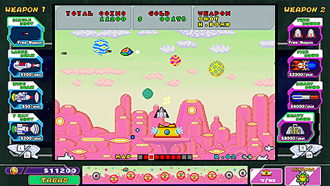 横スクロールSTG、Switch「SEGA AGES ファンタジーゾーン」本日発売