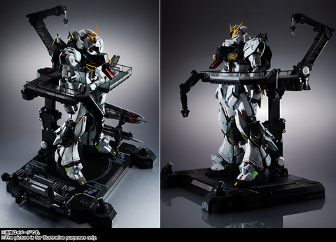 本物のメカを思わせる質感。「METAL STRUCTURE 解体匠機 RX-93 ν