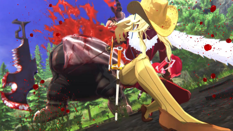 暴走状態でボスを倒すと、トドメ演出も黒ギャル仕様に。イケてるぜ！ アネさん！