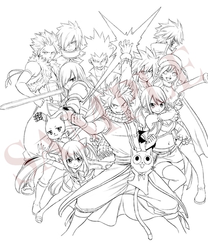 ❣️✨❣️FAIRY TAIL デザインB 公式イラスト アクリルジオラマ