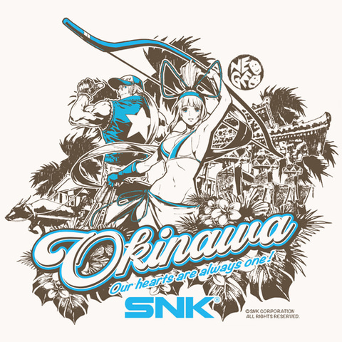 SNK、首里城再建に向けたチャリティーTシャツを発売決定。1枚につき