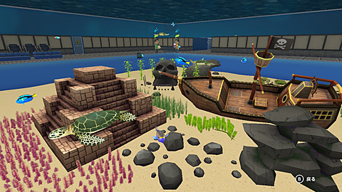 PS4/Xbox One/Switch版水族館シミュレーション「メガクアリウム